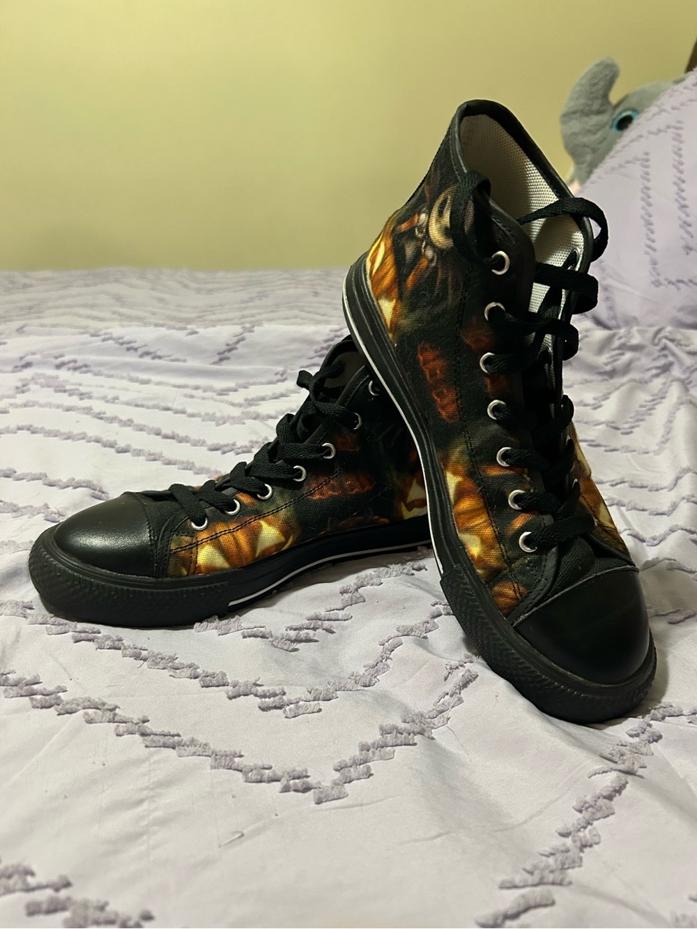 Converse style High-Top Halloween Sneakers